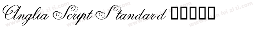 Anglia Script Standard字体转换